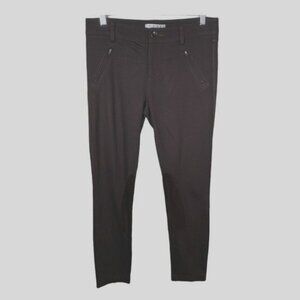 Cabi Brown Stretch Riding Pants Women’s Size 4 Zip Skinny Equestrian Style